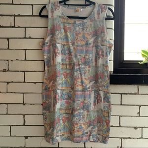 MARVEL COMICS Dress Sleeveless Bodycon Tank Iron Man Captain America Small/Med